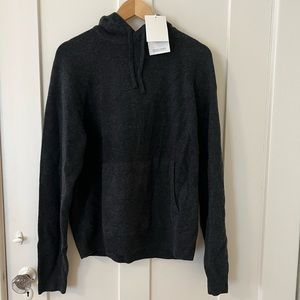 COS cashmere hoodie